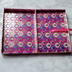 Tarte empty makeup pineapple gold pink PR box